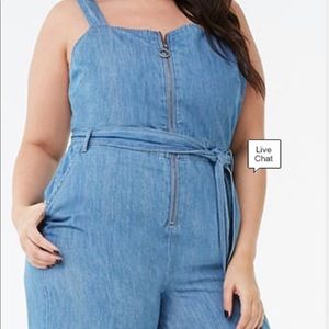 Denim jumpsuit